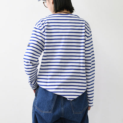 SAINT JAMES  [OUESSANT BORDER - NEIGE×GITANE] [bo-nei-git] ウエッソン ボーダー・白×青 [2026SS]