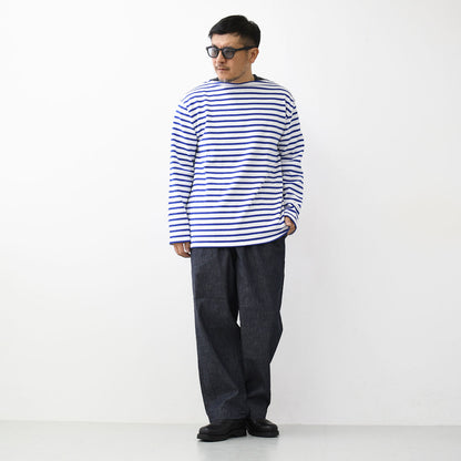 SAINT JAMES  [OUESSANT BORDER - NEIGE×GITANE] [bo-nei-git] ウエッソン ボーダー・白×青 [2026SS]