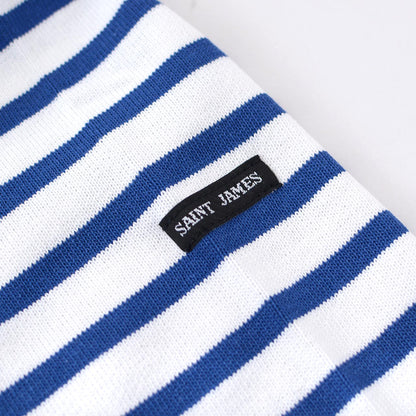 SAINT JAMES  [OUESSANT BORDER - NEIGE×GITANE] [bo-nei-git] ウエッソン ボーダー・白×青 [2026SS]