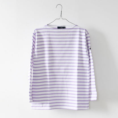 SAINT JAMES [OUESSANT BORDER NEIGE×LILAS] [bo-nei-lilas] ウエッソン ボーダー・白×ﾗｲﾗｯｸ [2025SS]
