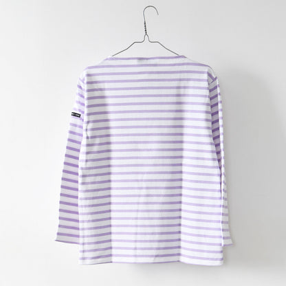 SAINT JAMES [OUESSANT BORDER NEIGE×LILAS] [bo-nei-lilas] ウエッソン ボーダー・白×ﾗｲﾗｯｸ [2025SS]