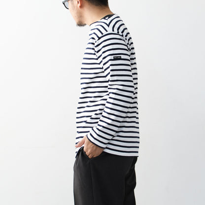 SAINT JAMES [OUESSANT BORDER - NEIGE×MARINE] [bo-nei-mar]ウエッソン ボーダー・白×紺 [2026SS]
