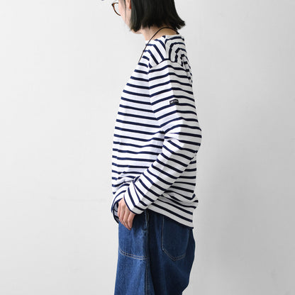 SAINT JAMES [OUESSANT BORDER - NEIGE×MARINE] [bo-nei-mar]ウエッソン ボーダー・白×紺 [2026SS]