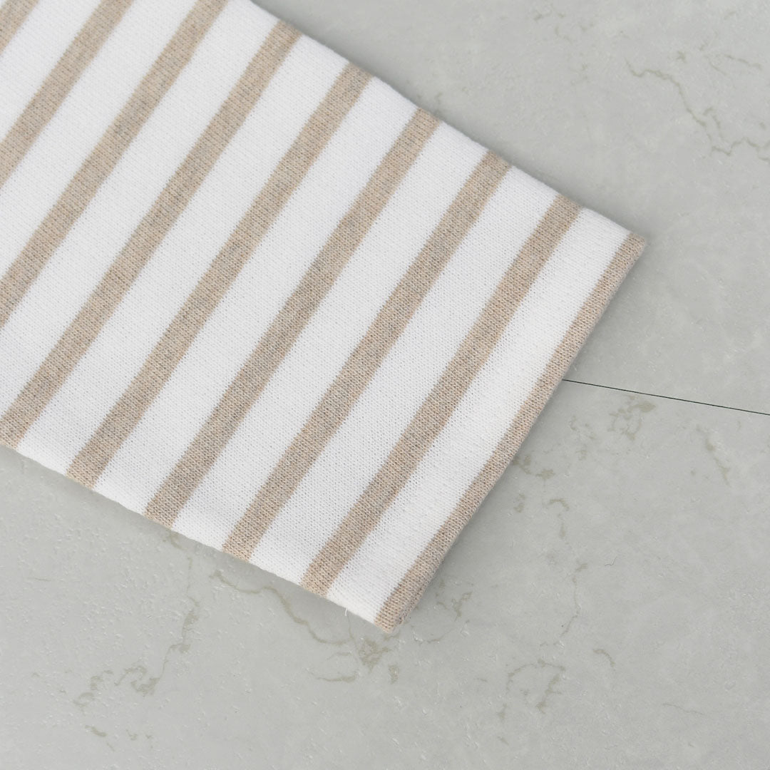 SAINT JAMES  [OUESSANT BORDER - NEIGE×NATUREL] [bo-nei-nat] ウエッソン ボーダー・白×ナチュラルベージュ [2026SS]