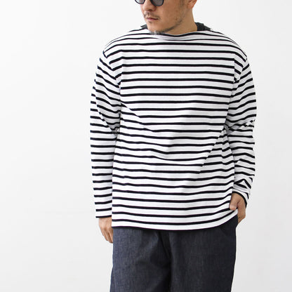 SAINT JAMES [OUESSANT BORDER - NEIGE×NOIR] [bo-nei-noi] ウエッソン ボーダー・白×黒 [2026SS]