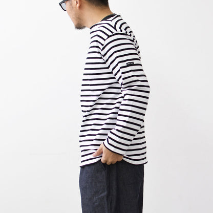 SAINT JAMES [OUESSANT BORDER - NEIGE×NOIR] [bo-nei-noi] ウエッソン ボーダー・白×黒 [2026SS]