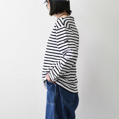 SAINT JAMES [OUESSANT BORDER - NEIGE×NOIR] [bo-nei-noi] ウエッソン ボーダー・白×黒 [2026SS]