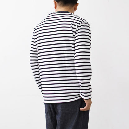 SAINT JAMES [OUESSANT BORDER - NEIGE×NOIR] [bo-nei-noi] ウエッソン ボーダー・白×黒 [2026SS]