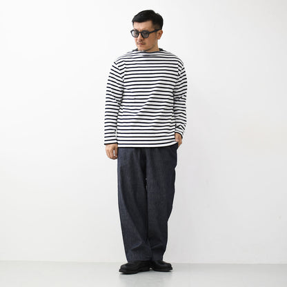 SAINT JAMES [OUESSANT BORDER - NEIGE×NOIR] [bo-nei-noi] ウエッソン ボーダー・白×黒 [2026SS]