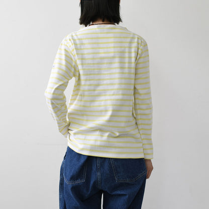 SAINT JAMES [OUESSANT BORDER NEIGE× ZESTE] [bo-nei-zes] ウエッソン ボーダー・白×レモンイエロー [2026SS]