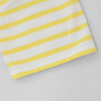 SAINT JAMES [PIRIAC BORDER - NEIGE×ACIDULE] [pb-nei-aci] ピリアック ボーダー・白×イエロー [2023SS]