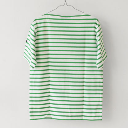 SAINT JAMES  [PIRIAC BORDER - NEIGE×GOLF] [pb-nei-gol] ピリアック ボーダー・白×グリーン [2023SS]