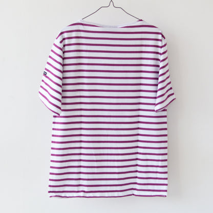 SAINT JAMES [PIRIAC BORDER - NEIGE×ORCHIDEE] [pb-nei-orc] ピリアック ボーダー・白×パープル [2023SS]