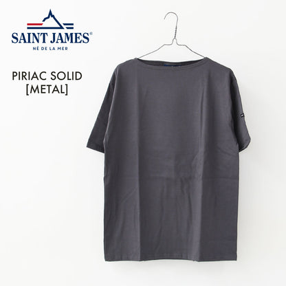 SAINT JAMES [PIRIAC SOLID -METAL-] [ps-metal] セントジェームス 正規販売店・ピリアック 無地・メタルグレー・MEN'S / LADY'S [2026SS]