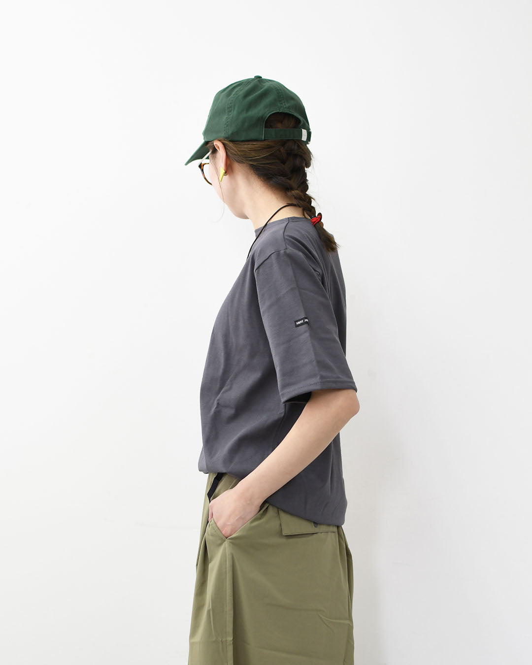 SAINT JAMES [PIRIAC SOLID -METAL-] [ps-metal] セントジェームス 正規販売店・ピリアック 無地・メタルグレー・MEN'S / LADY'S [2026SS]