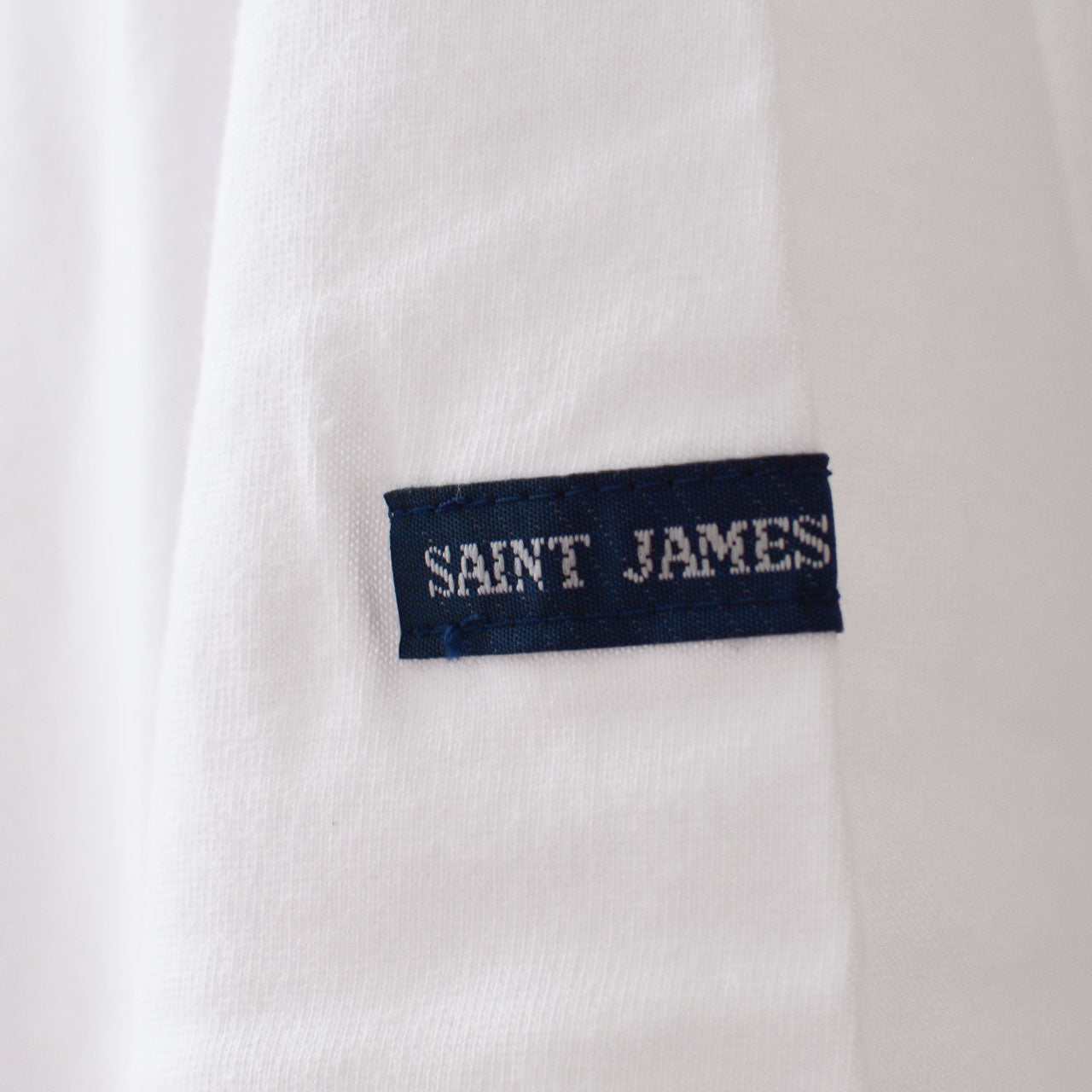 SAINT JAMES [PIRIAC SOLID -NEIGE-] [ps-neige] ピリアック（無地）・ホワイト [2024SS]