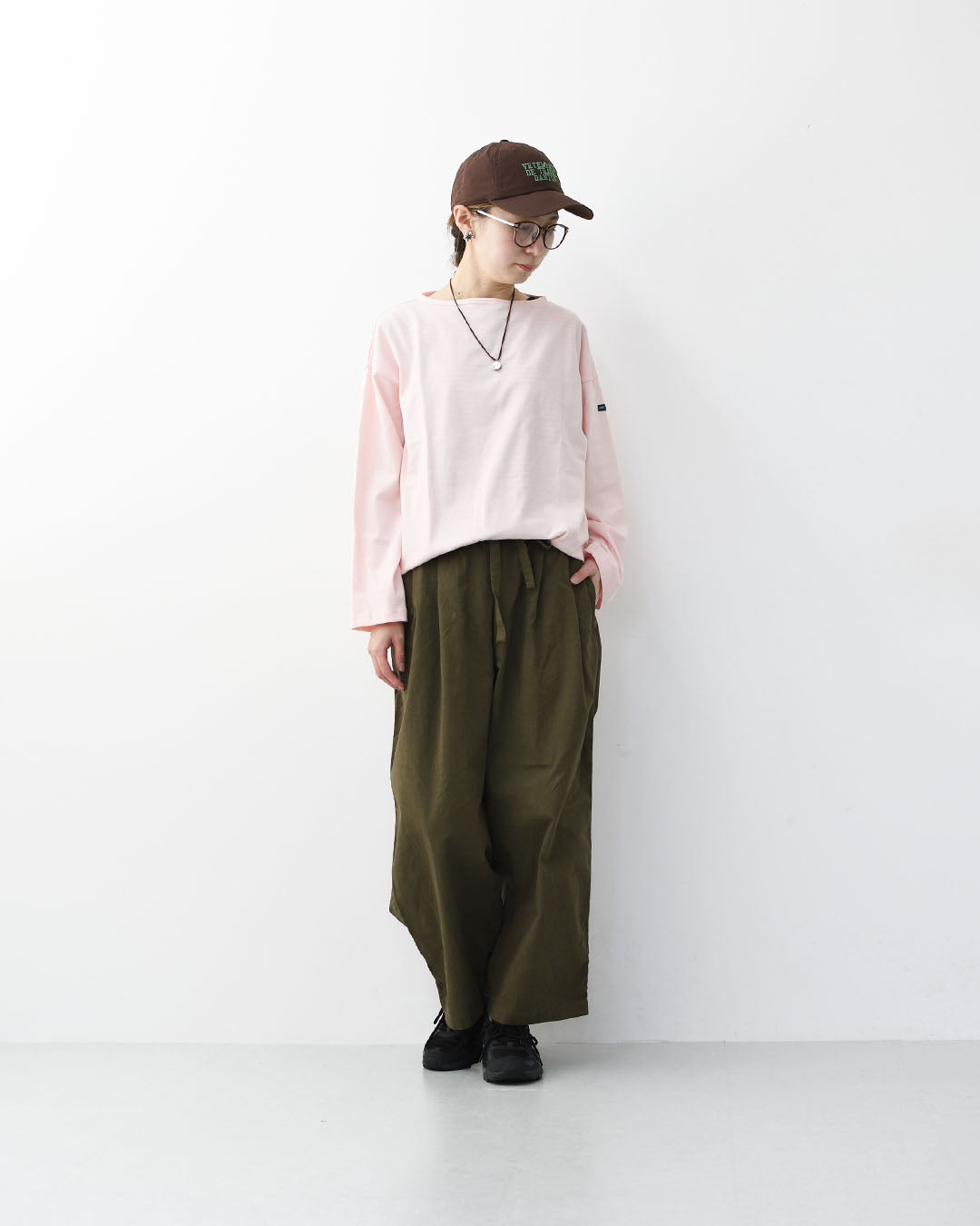 SAINT JAMES [セントジェームス 正規販売店] 24JC MORL.LOOSE L/S SOLID [sl-24jcmorl] モーレルーズドロップショルダー[2026SS]