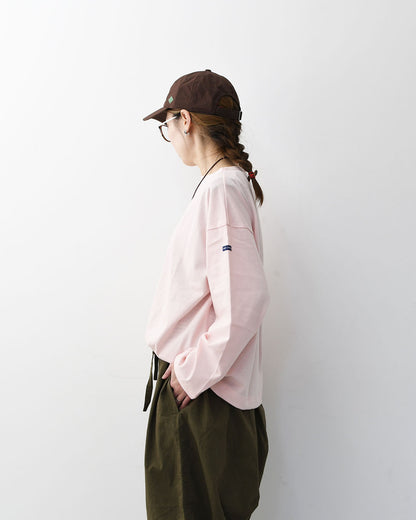SAINT JAMES [セントジェームス 正規販売店] 24JC MORL.LOOSE L/S SOLID [sl-24jcmorl] モーレルーズドロップショルダー[2026SS]