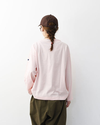 SAINT JAMES [セントジェームス 正規販売店] 24JC MORL.LOOSE L/S SOLID [sl-24jcmorl] モーレルーズドロップショルダー[2026SS]