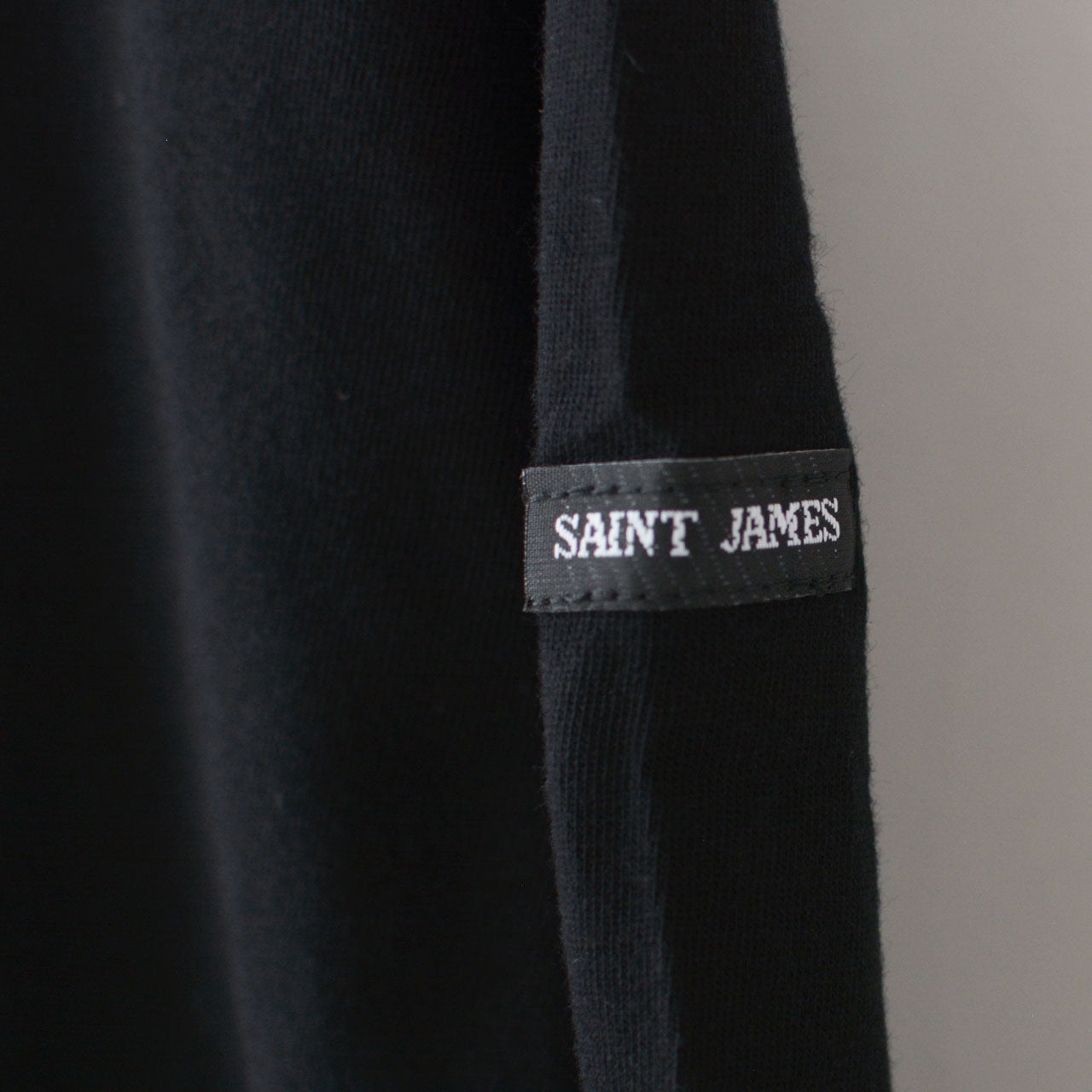 SAINT JAMES [セントジェームス 正規販売店] 24JC MORL.LOOSE L/S SOLID [sl-24jcmorl] モーレドロップショルダー[2024AW]