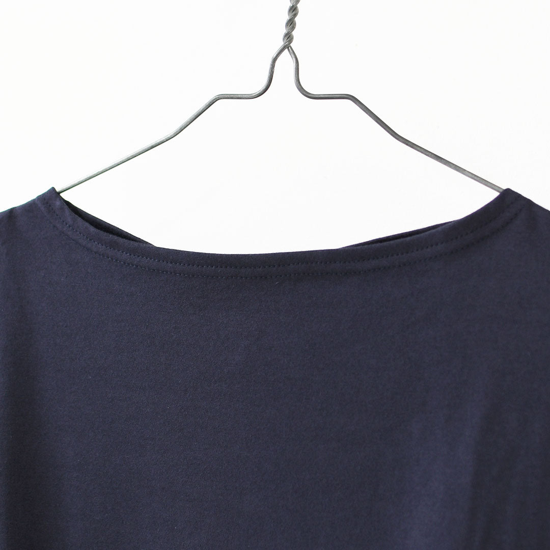 SAINT JAMES [セントジェームス 正規販売店] 24JC MORL.LOOSE L/S SOLID [sl-24jcmorl] モーレルーズドロップショルダー[2026SS]
