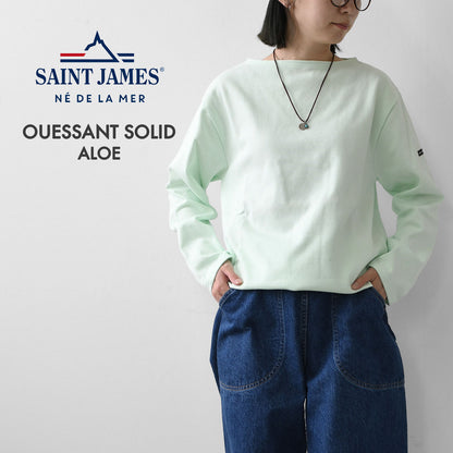 SAINT JAMES  [OUESSANT SOLID - ALOE] [sol-aloe] ウェッソンソリッド・アイスグリーン [2025SS]