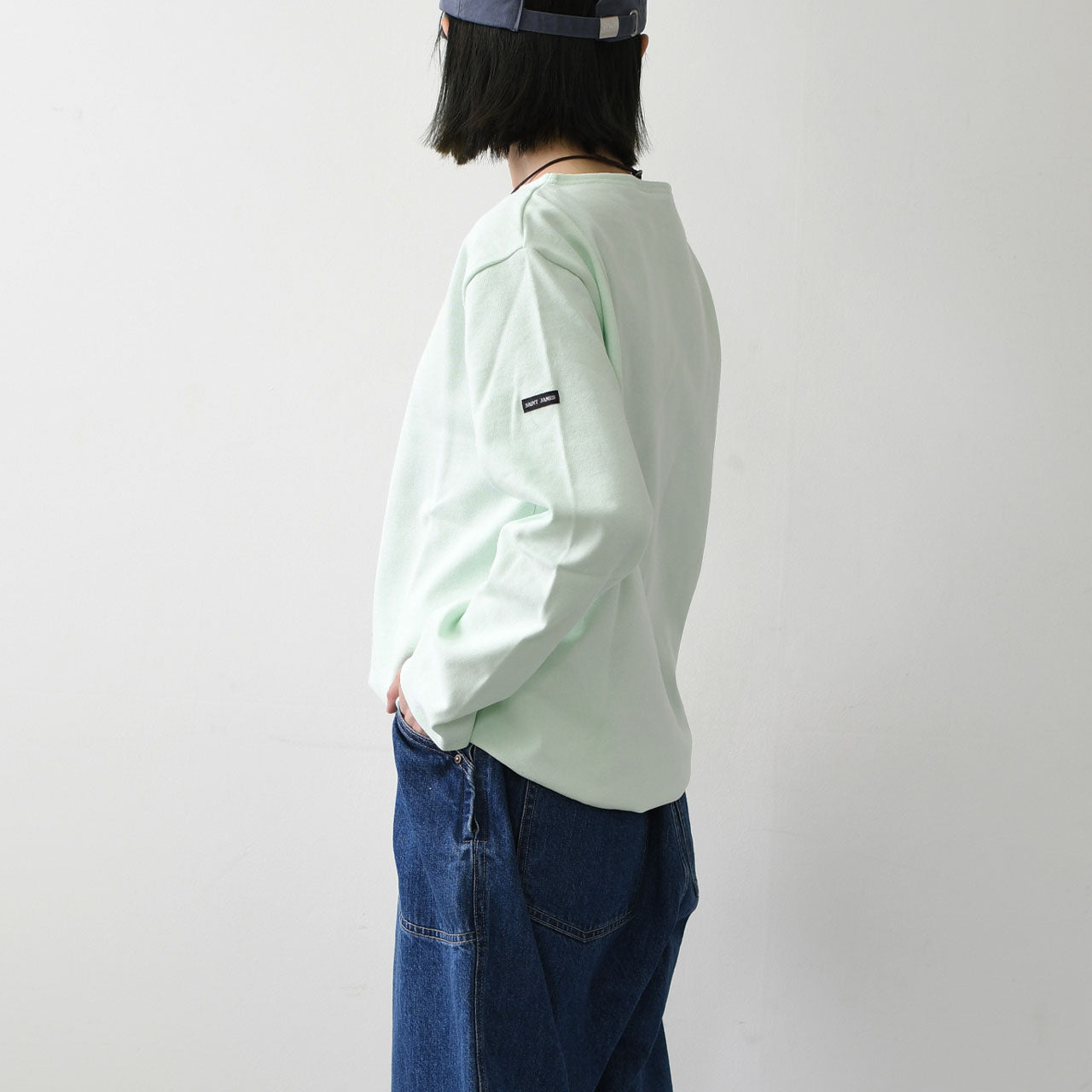 SAINT JAMES  [OUESSANT SOLID - ALOE] [sol-aloe] ウェッソンソリッド・アイスグリーン [2025SS]