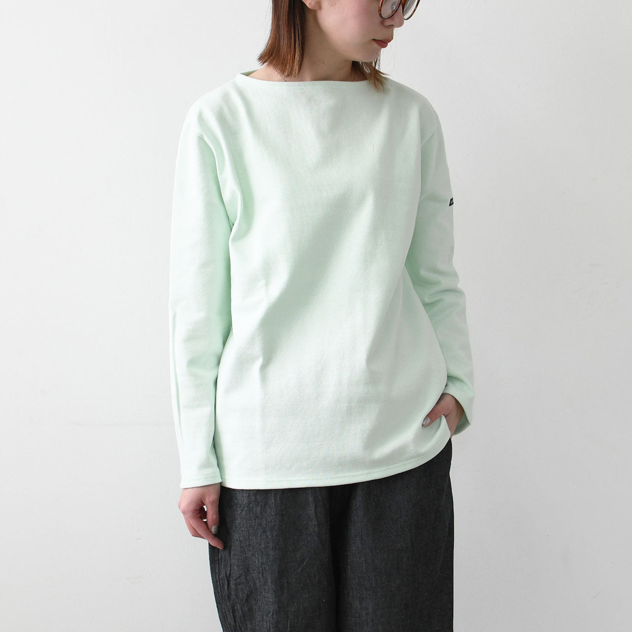 SAINT JAMES  [OUESSANT SOLID - ALOE] [sol-aloe] ウェッソンソリッド・アイスグリーン [2025SS]