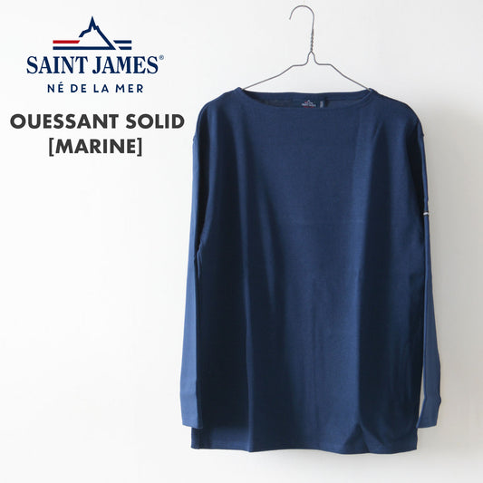 SAINT JAMES [OUESSANT SOLID - MARINE] [sol-marine] ウェッソンソリッド・ネイビー  [2024AW]