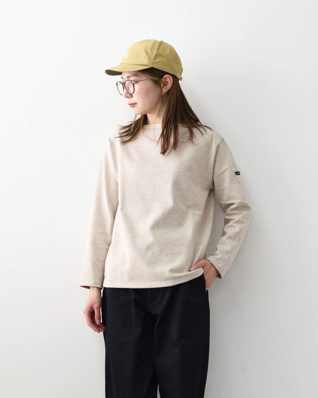 SAINT JAMES  [OUESSANT SOLID - NATURAL] [sol-natural] ウェッソンソリッド・ナチュラルベージュ [2026SS]