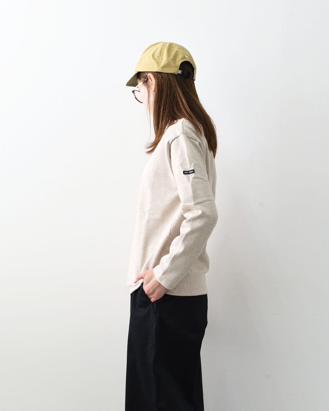 SAINT JAMES  [OUESSANT SOLID - NATURAL] [sol-natural] ウェッソンソリッド・ナチュラルベージュ [2026SS]