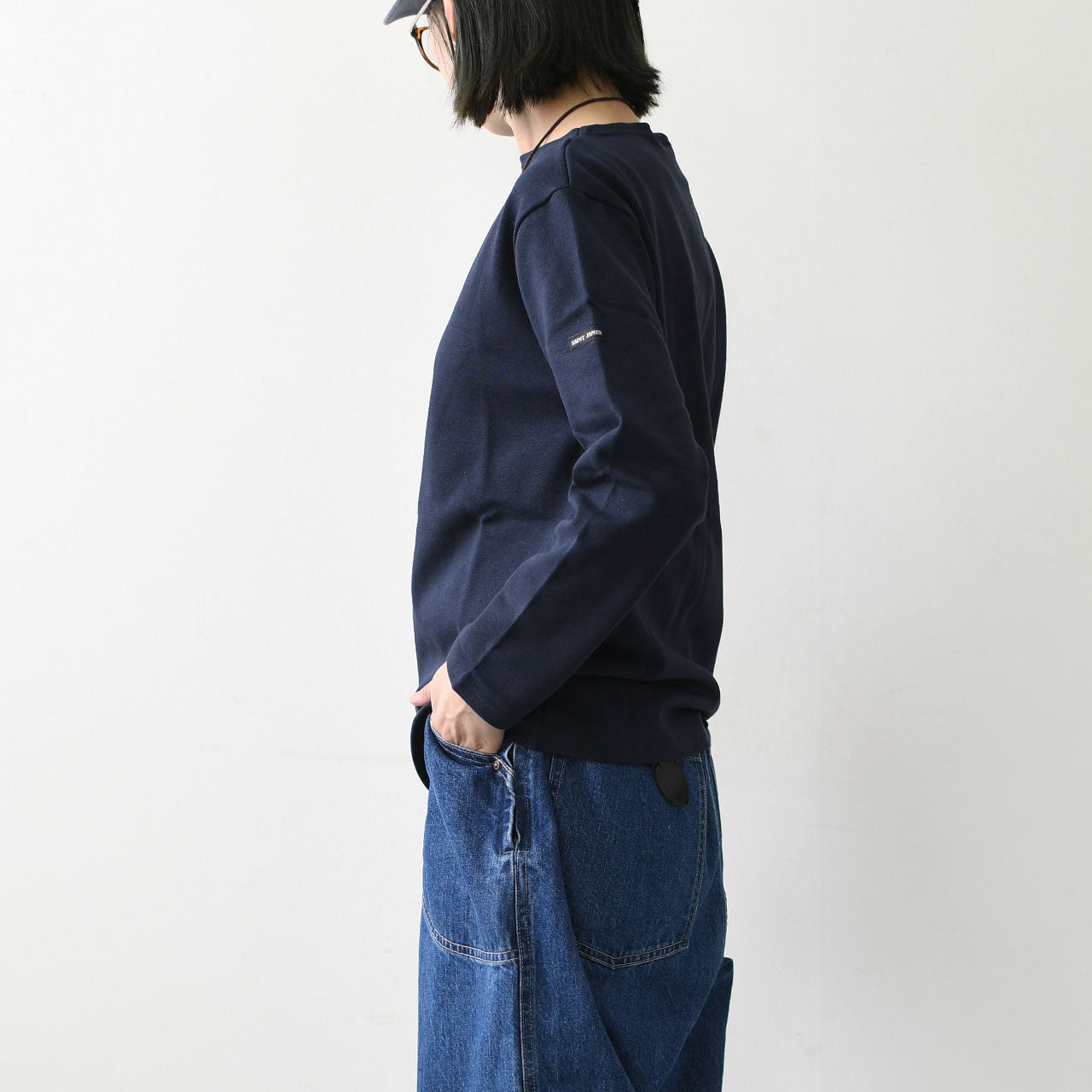 SAINT JAMES  [OUESSANT SOLID - NAVY] [sol-navy] ウェッソンソリッド・ネイビー [2026SS]