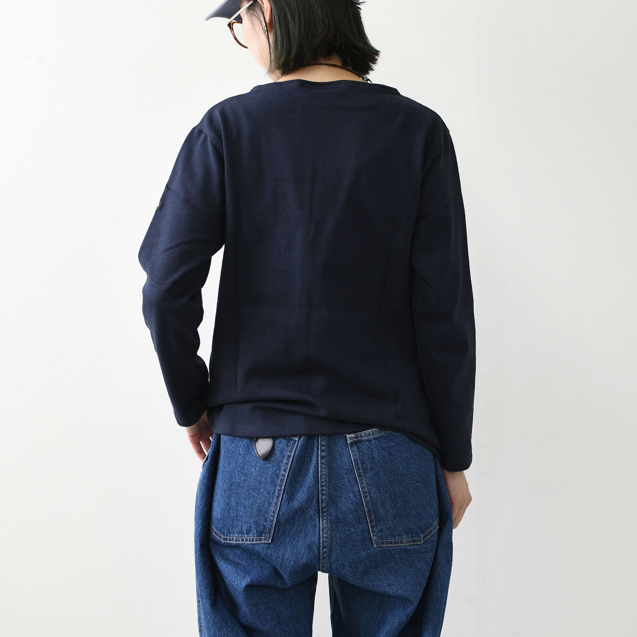 SAINT JAMES  [OUESSANT SOLID - NAVY] [sol-navy] ウェッソンソリッド・ネイビー [2026SS]