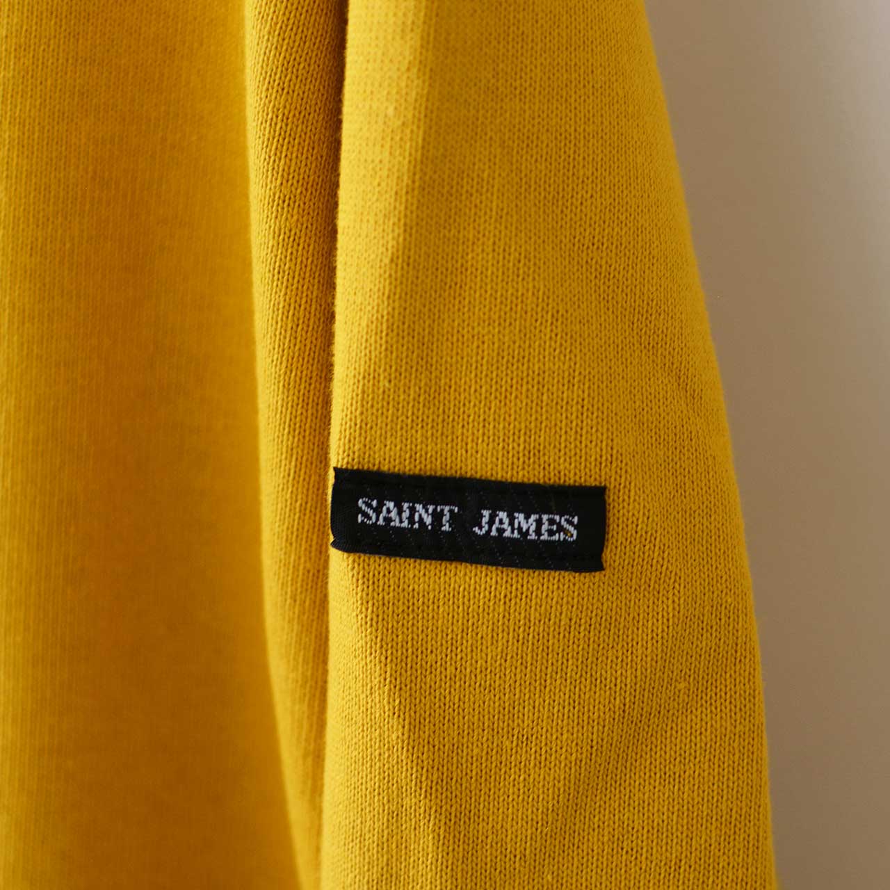 SAINT JAMES [OUESSANT SOLID - OCRE] [sol-ocre] ウエッソン ソリッド（無地）・マスタードイエロー   [2024AW]