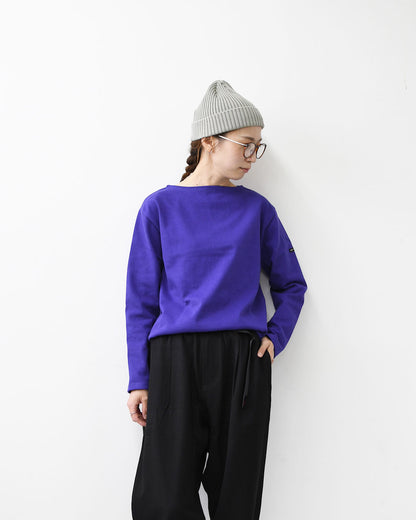 SAINT JAMES  [OUESSANT SOLID - PRUNELLE] [sol-purn] セントジェームス 正規販売店・ウェッソンソリッド・プリュネルパープル [2025AW]