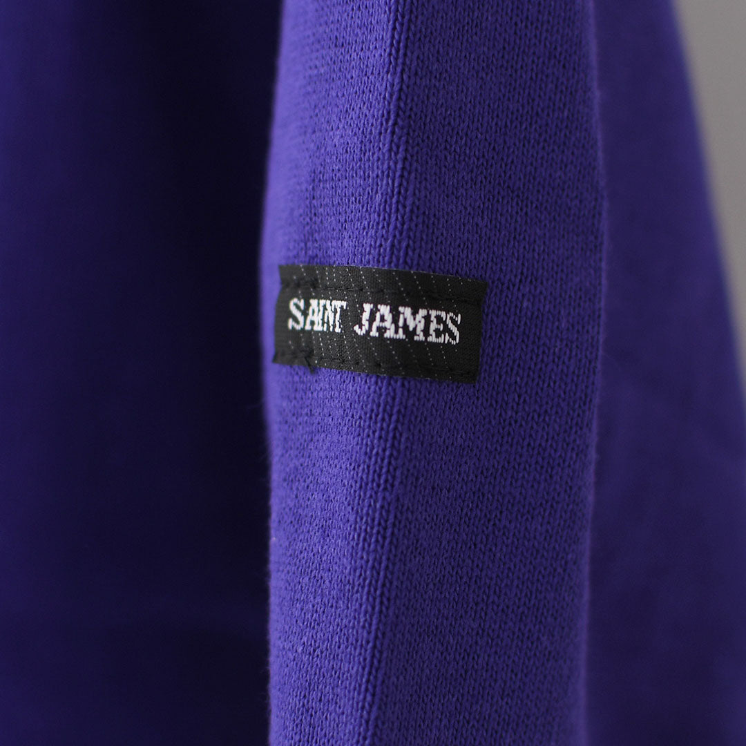 SAINT JAMES  [OUESSANT SOLID - PRUNELLE] [sol-purn] セントジェームス 正規販売店・ウェッソンソリッド・プリュネルパープル [2025AW]