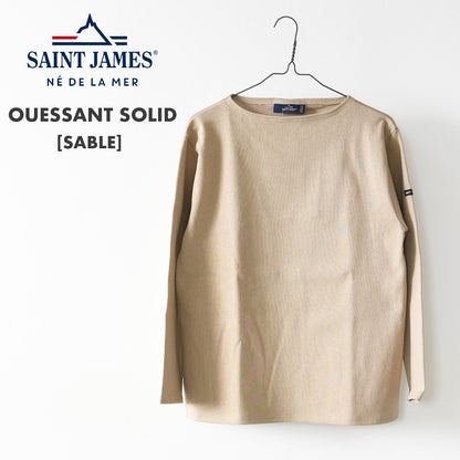 SAINT JAMES  [OUESSANT SOLID - SABLE] [sol-sable] ウェッソンソリッド・ベージュ [2025SS]