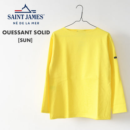 SAINT JAMES  [OUESSANT SOLID - SUN] [sol-sun] ウェッソンソリッド・ライトイエロー [2025SS]