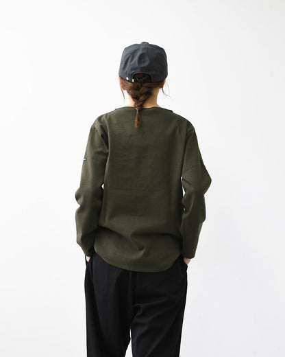 SAINT JAMES  [OUESSANT SOLID - TOURBE] [sol-tour] セントジェームス 正規販売店・ウェッソンソリッド・モスグリーン [2025AW]