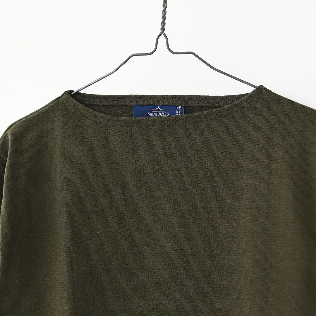 SAINT JAMES  [OUESSANT SOLID - TOURBE] [sol-tour] セントジェームス 正規販売店・ウェッソンソリッド・モスグリーン [2025AW]