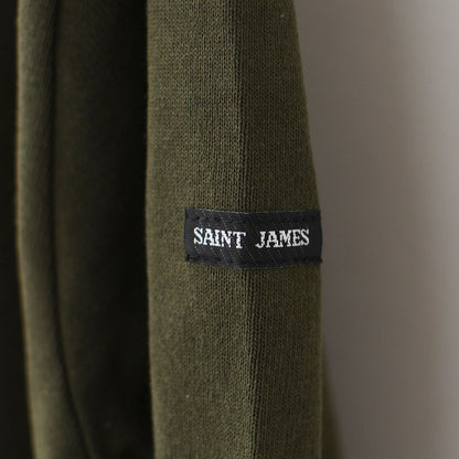 SAINT JAMES  [OUESSANT SOLID - TOURBE] [sol-tour] セントジェームス 正規販売店・ウェッソンソリッド・モスグリーン [2025AW]