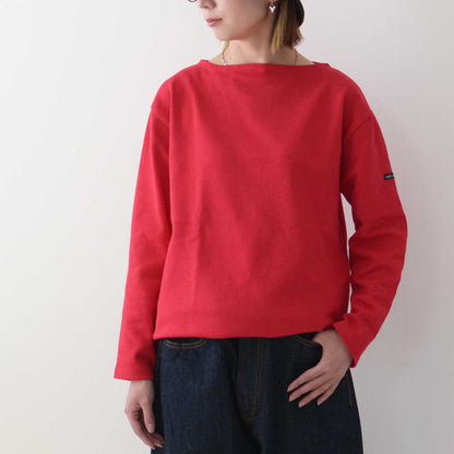 SAINT JAMES [OUESSANT SOLID - TULIPE] [sol-tulipe] ウエッソン ソリッド（無地）・レッド  [2026SS]