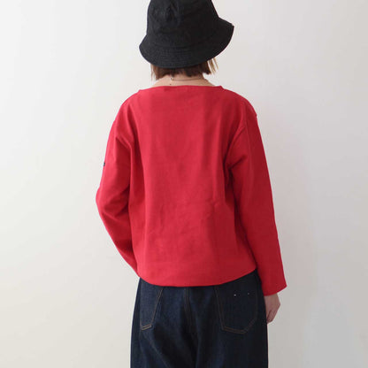 SAINT JAMES [OUESSANT SOLID - TULIPE] [sol-tulipe] ウエッソン ソリッド（無地）・レッド  [2026SS]