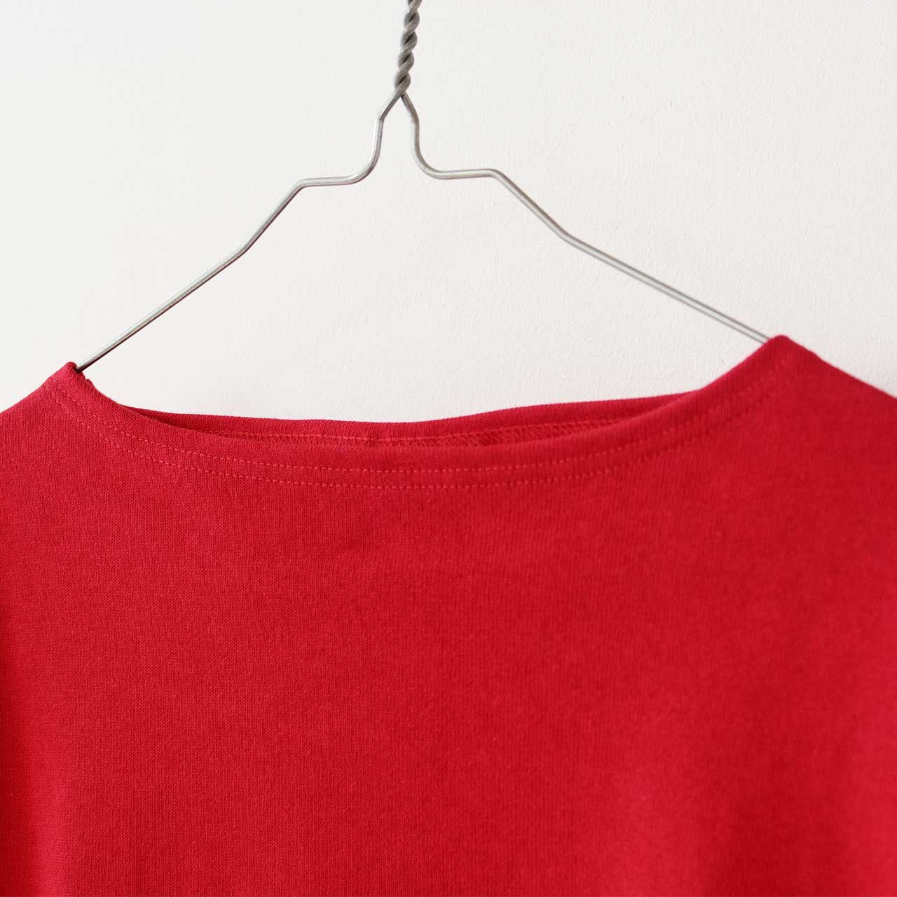 SAINT JAMES [OUESSANT SOLID - TULIPE] [sol-tulipe] ウエッソン ソリッド（無地）・レッド  [2026SS]