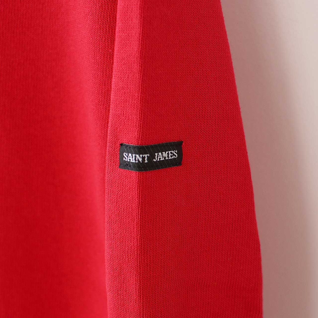 SAINT JAMES [OUESSANT SOLID - TULIPE] [sol-tulipe] ウエッソン ソリッド（無地）・レッド  [2026SS]