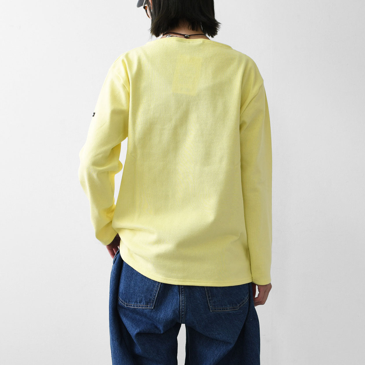 SAINT JAMES [OUESSANT SOLID - ZESTE] [sol-zeste] ウエッソン（無地）・レモンイエロー [2026SS]