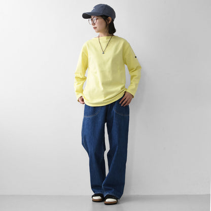 SAINT JAMES [OUESSANT SOLID - ZESTE] [sol-zeste] ウエッソン（無地）・レモンイエロー [2026SS]