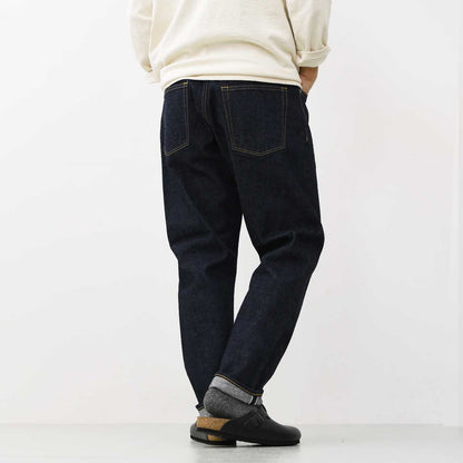 Sanca [サンカ] 15.5OZ DENIM TAPERED 5P [S24FPT01] 15.5オンス デニム テーパード ユーズド 5Pパンツ [2025SS]