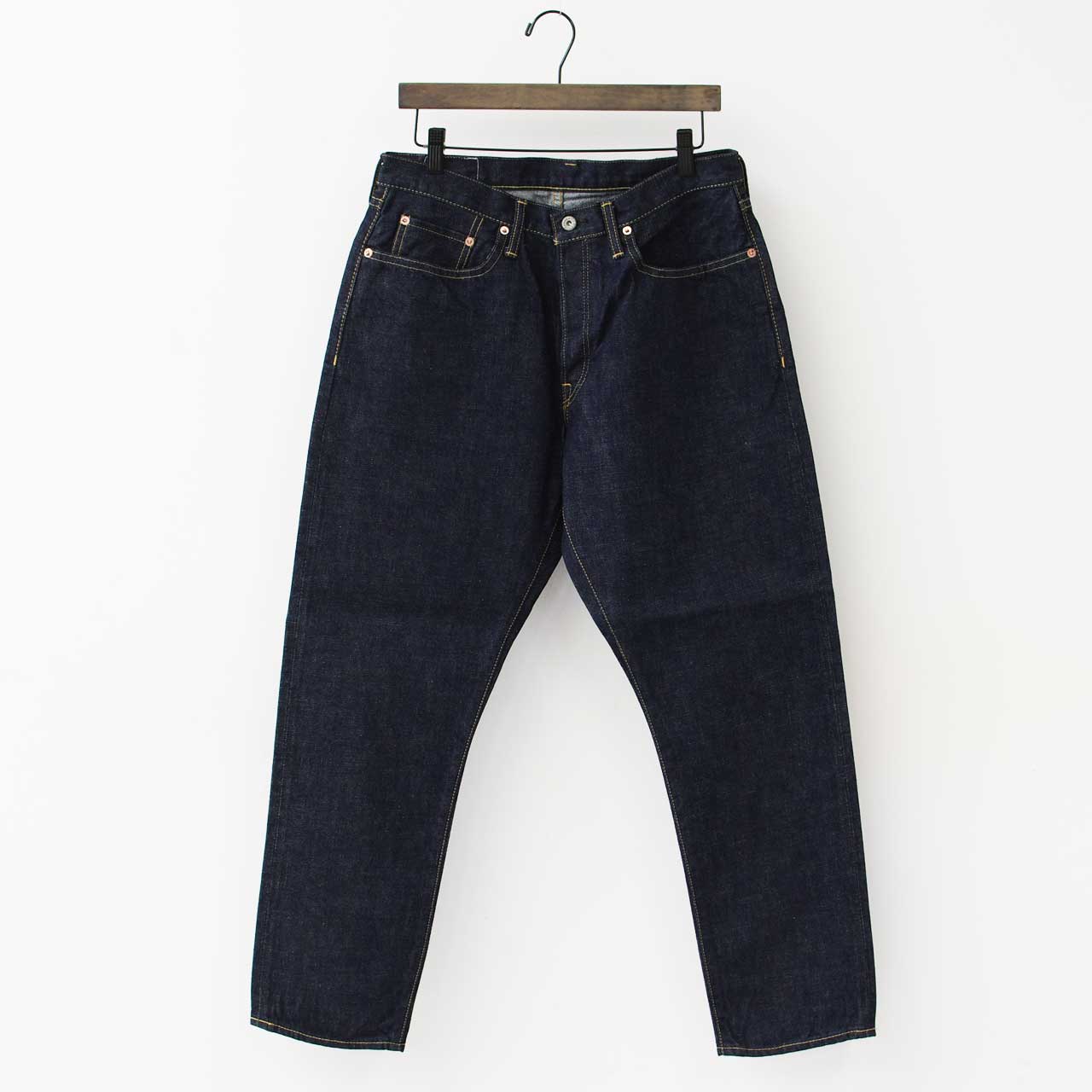Sanca [サンカ] 15.5OZ DENIM TAPERED 5P [S24FPT01] 15.5オンス デニム テーパード ユーズド 5Pパンツ [2025SS]