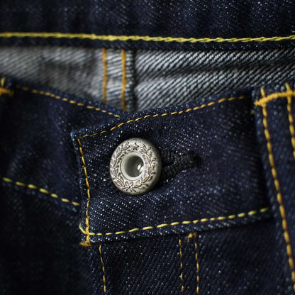 Sanca [サンカ] 15.5OZ DENIM TAPERED 5P [S24FPT01] 15.5オンス デニム テーパード ユーズド 5Pパンツ [2025SS]